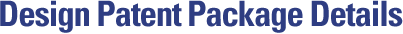 Design Patent Package Details