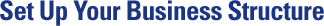 Set Up Your Business Structure