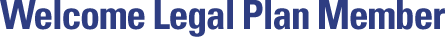 Welcome Legal Plan Member