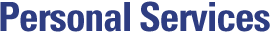 Personal Services