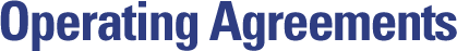 LLC Operating Agreement
