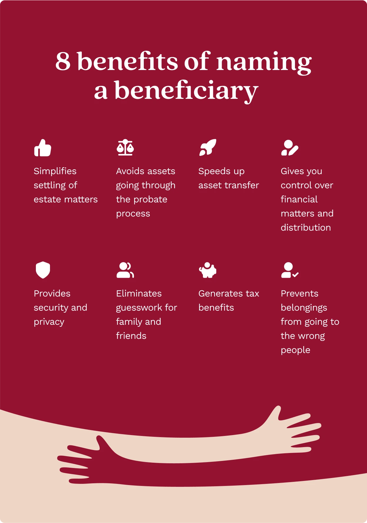 Eight benefits of naming a beneficiary