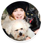 Image of Rachel Hirschfeld Esq. Holding Her Dog