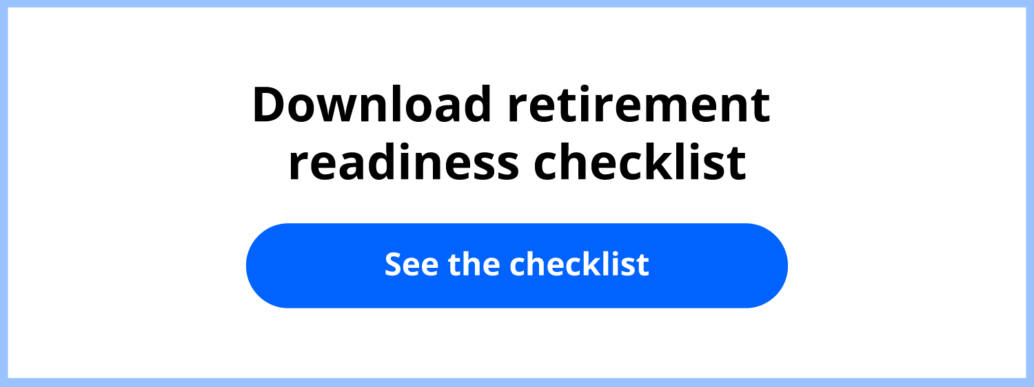 Download a free retirement planning checklist from LegalZoom. 