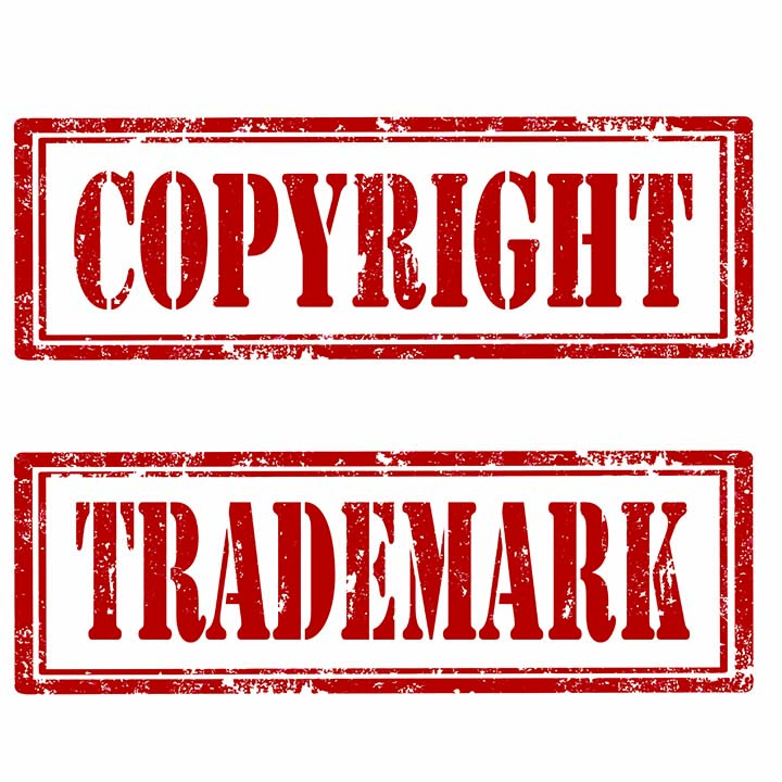 illustration of a copyright 