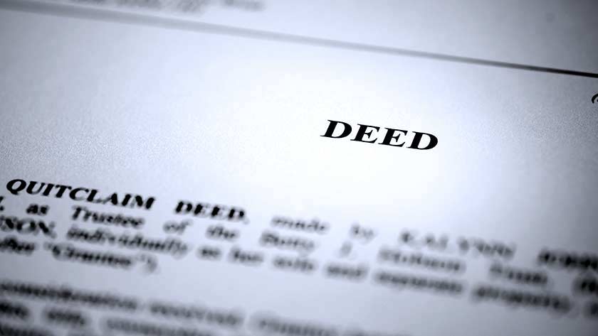 deed document