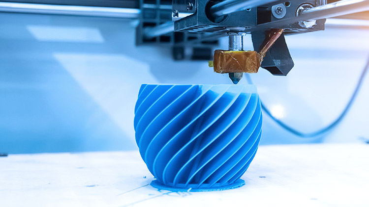 3D-printer-making-blue-object