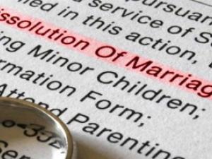 Filing a simplified dissolution of marriage