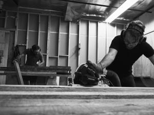 A custom of creative bartering helps build Parkman Woodworks
