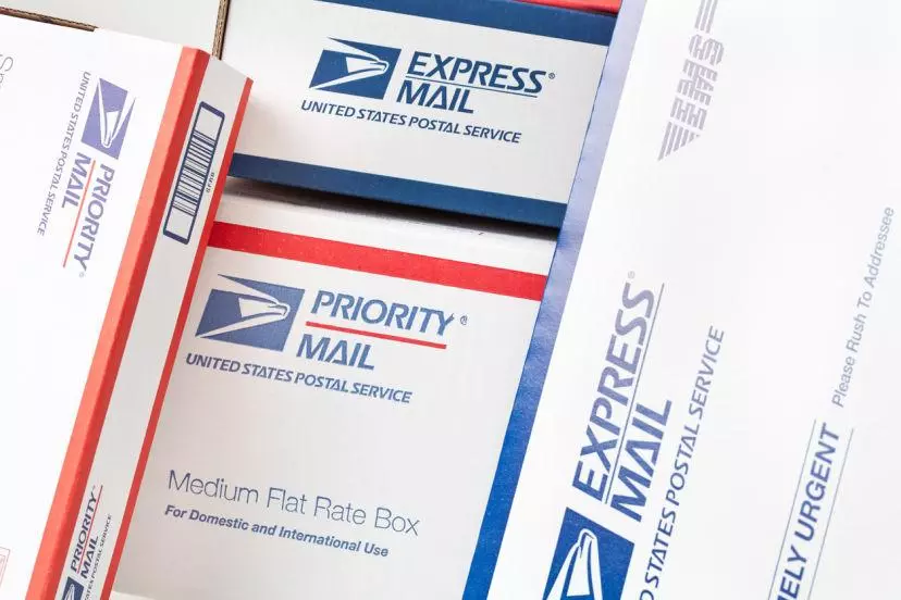 What is USPS first-class package service?